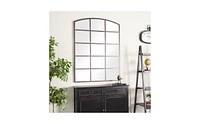 Metal Industrial Wall Mirror, 36" x 1" x 48"