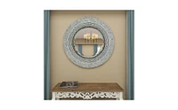 Coastal Wood Wall Mirror, 32" x 32"