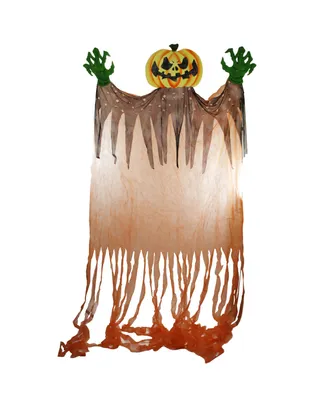 Scary Hanging Jack-o-Lantern Halloween Decoration, 11'