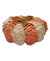 Autumn Harvest Tabletop Pumpkin, 10"