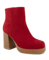 Sugar Women's Warrant Platform Dress Booties