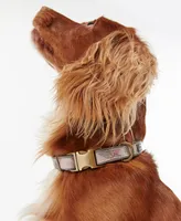 Barbour Reflective Tartan Adjustable-Fit Dog Collar