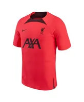 Men's Nike Red Liverpool Advance Strike Raglan Performance Top