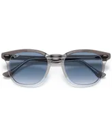 Ray-Ban Unisex Low Bridge Fit Sunglasses, Hawkeye 54