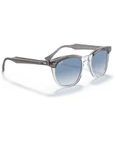 Ray-Ban Unisex Low Bridge Fit Sunglasses, Hawkeye 54