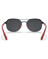 Ray-Ban RB3685M Scuderia Ferrari Collection 58 Unisex Sunglasses