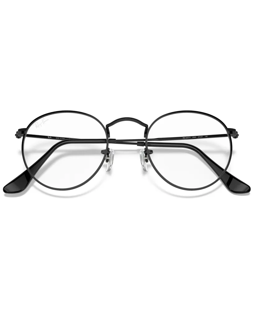 Ray-Ban RB3447V Round Metal Unisex Eyeglasses