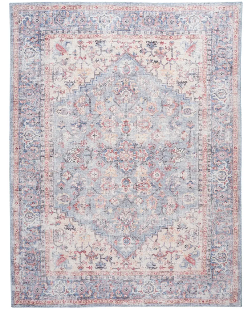 Nicole Curtis Series 1 SR104 Machine-Washable 7'10" x 9'10" Area Rug