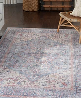 Nicole Curtis Series 1 SR104 Machine-Washable 5'3" x 7'3" Area Rug