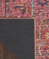 Nicole Curtis Series 1 SR102 Machine-Washable 2' x 6' Runner Area Rug