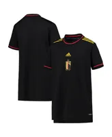 Women's adidas Black Belgium National Team 2022 Replica Jersey