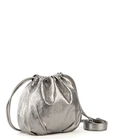 The Sak Lorelie Small Drawstring Leather Crossbody