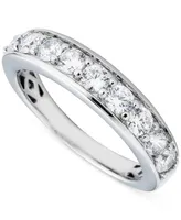 Diamond Princess & Round 3-Pc Bridal Set (4 ct. t.w.) in 14k White Gold