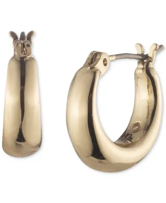 Lauren Ralph Small Sculpted Hoop Earrings, 0.5"