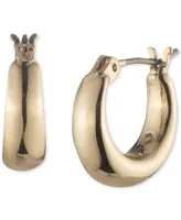 Lauren Ralph Small Sculpted Hoop Earrings, 0.5"