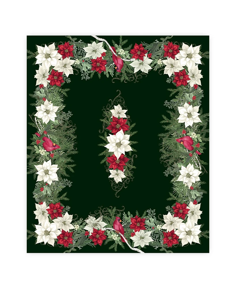 Laural Home Christmas Elegance Tablecloth, 70" x 84"