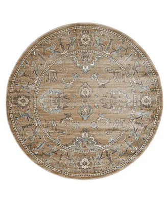 Closeout! Km Home Cantu 5'3" x Round Area Rug