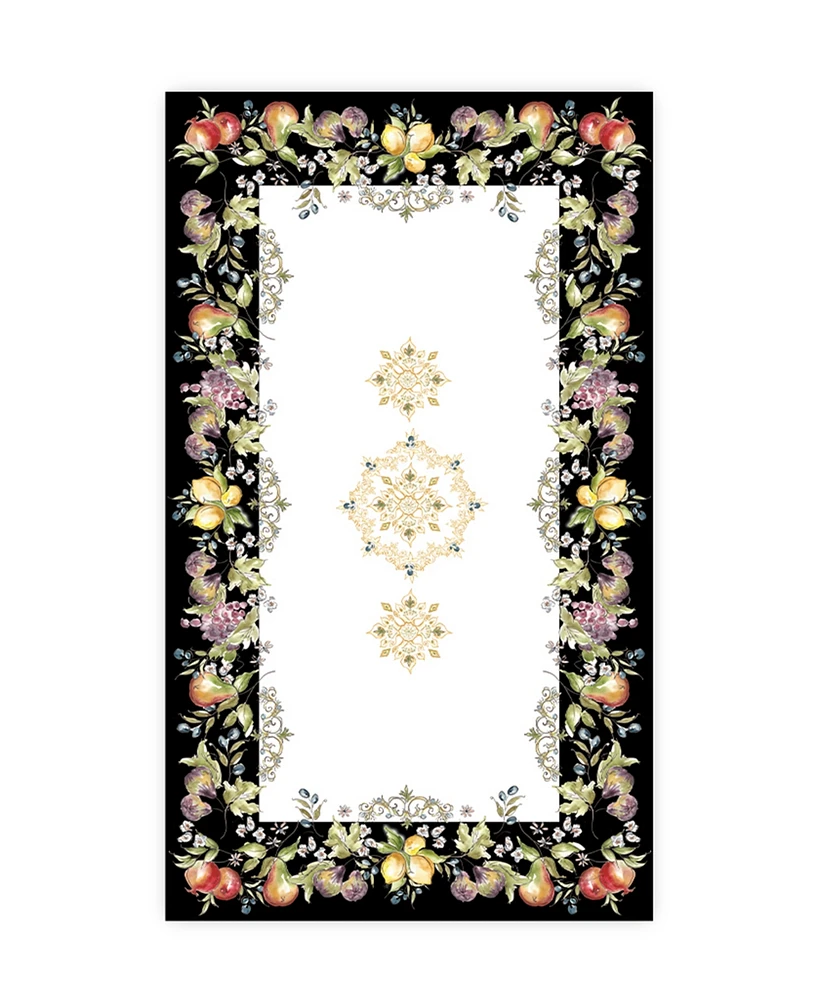 Laural Home Tuscan Fruit Sketch Tablecloth