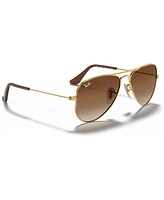 Ray-Ban Jr. Kids Sunglasses, RJ9506S Aviator (ages 4-6)