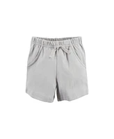 Hudson Baby Boys Cotton Bodysuit, Shorts and Shoe Set