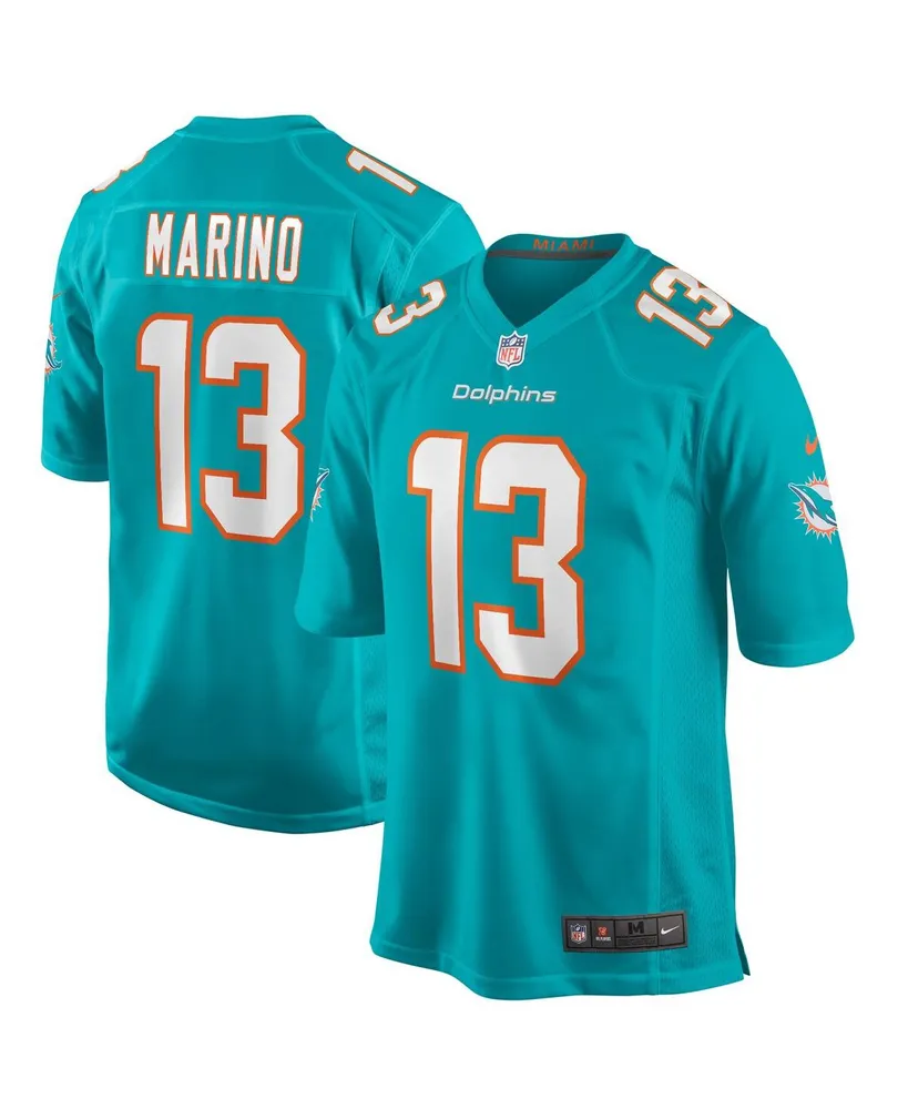 Nike Dan Marino Aqua Miami Dolphins Game Retired Player Jersey