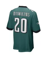 Men's Nike Brian Dawkins Midnight Green Philadelphia Eagles Game Retired Player Jersey