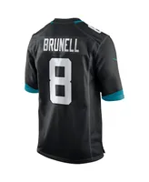 Men's Nike Mark Brunell Black Jacksonville Jaguars Game Retired Player Jersey