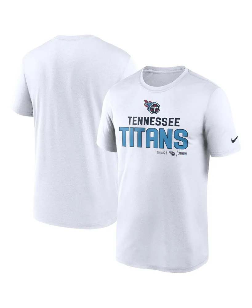 Men's Nike White Tennessee Titans Legend Community Performance T-shirt