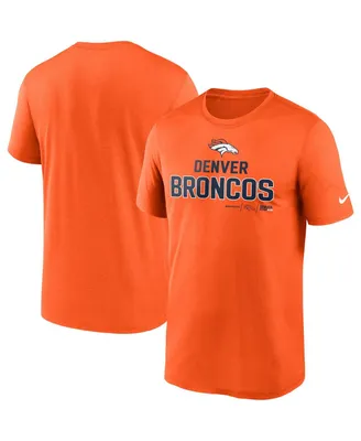 Men's Nike Orange Denver Broncos Legend Community Performance T-shirt