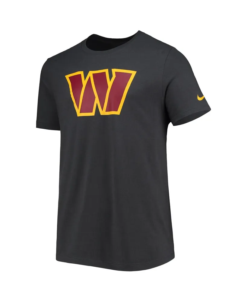 Men's Nike Charcoal Washington Commanders Primary Logo T-shirt