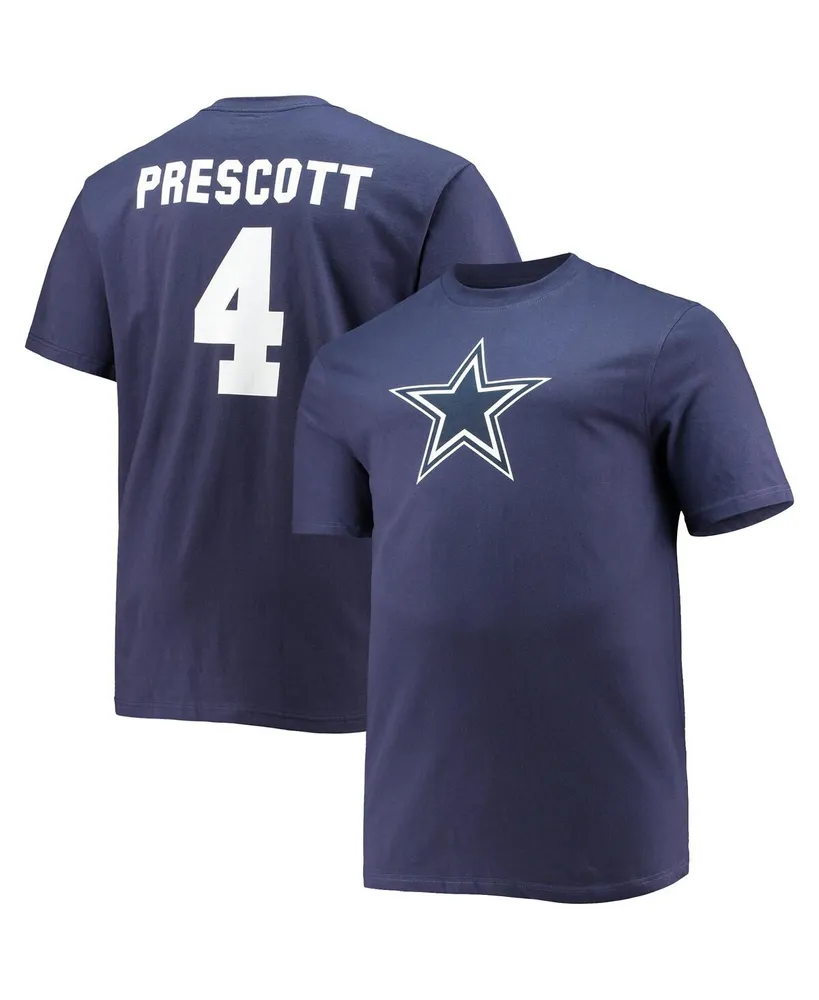 Dallas Cowboys Home Name & Number T-Shirt - Dak Prescott - Mens