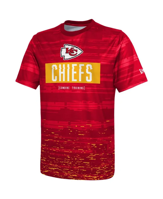 Lids Kansas City Chiefs New Era League Raglan Long Sleeve T-Shirt -  Red/Gold