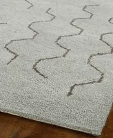 Kaleen Micha MCA95 8' x 10' Area Rug - Silver