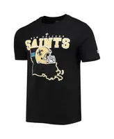 Men's New Era Black Orleans Saints Local Pack T-shirt