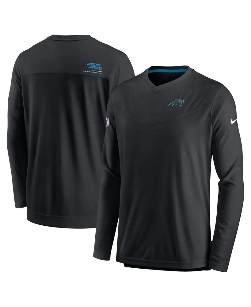 Men's Nike Red Tampa Bay Buccaneers Sideline Coach Chevron Lock Up Logo  V-Neck Performance T-Shirt