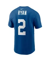 Men's Nike Matt Ryan Royal Indianapolis Colts Player Name & Number T-shirt