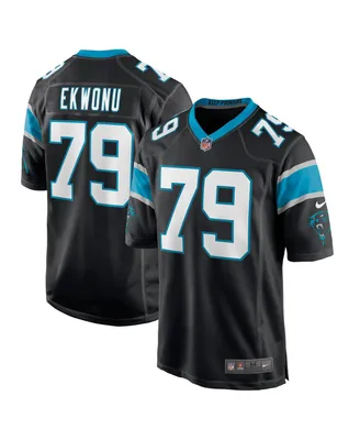 Men's Nike Ikem Ekwonu Black Carolina Panthers 2022 Nfl Draft First Round Pick Game Jersey