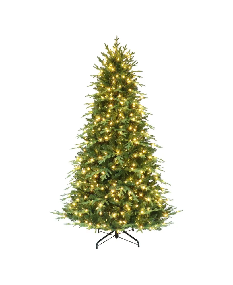 Puleo 7.5FT Pre-Lit Galveston Fir Tree