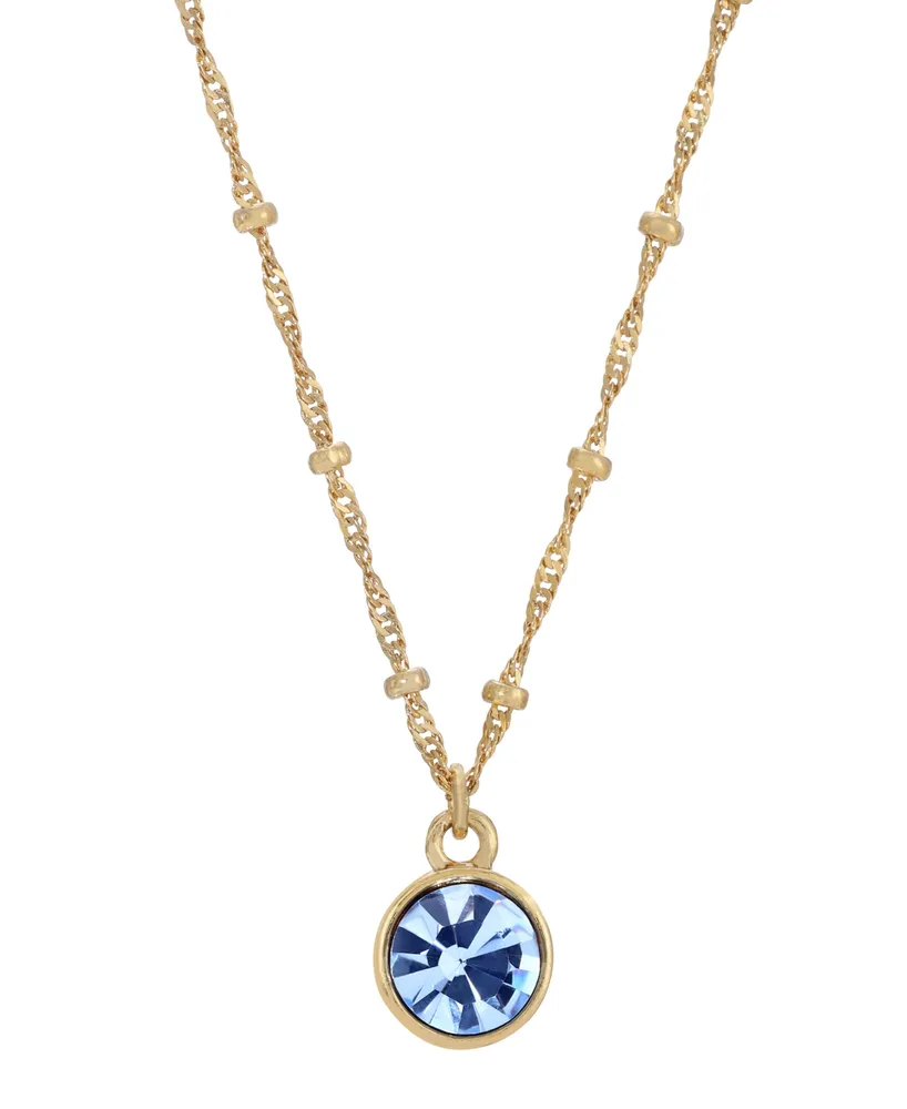 2028 14k Gold-Plated Charming Pendant Necklaces