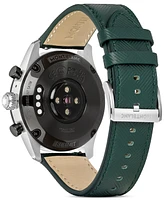 Montblanc Men's Summit 3 Green Leather Strap Smart Watch 42mm