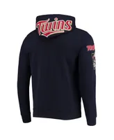 Men's Pro Standard Navy Minnesota Twins Team Logo Pullover Hoodie