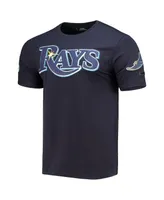 Men's Pro Standard Navy Tampa Bay Rays Team Logo T-shirt