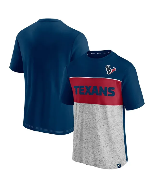 Refried Apparel Men's Gray Houston Texans Angle Long Sleeve T-shirt - Macy's