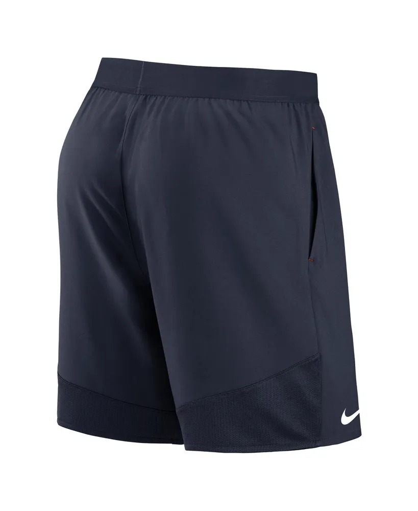 Men's Nike Navy Chicago Bears Stretch Woven Shorts