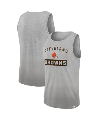 Men's Fanatics Heathered Gray Cleveland Browns Our Year Tank Top