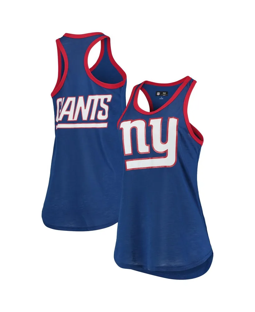 Women's G-iii 4Her by Carl Banks Royal New York Giants Tater Tank Top