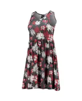 Women's Foco Red Tampa Bay Buccaneers Floral Sundress