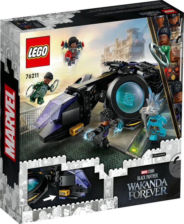 Lego Super Heroes Marvel Shuri's Sunbird 76211 Building Set, 355 Pieces