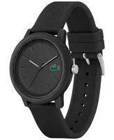 Lacoste Men's L.12.12 Silicone Strap Watch 42mm