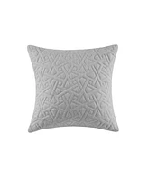 N Natori Origami Quilted Decorative Pillow, 18" x 18"